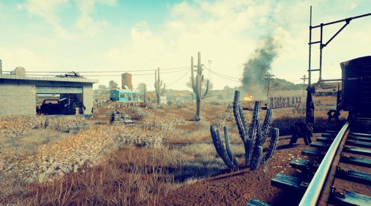 PlayerUnknown's Battlegrounds desert map teaser