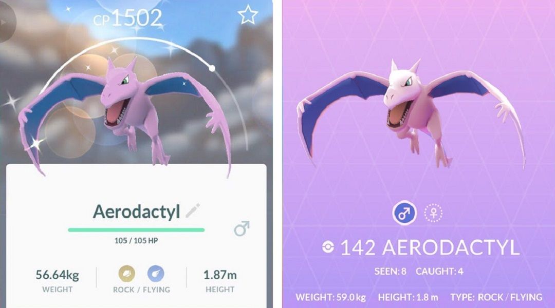 Aerodactyl - Evolutions, Location, and Learnset