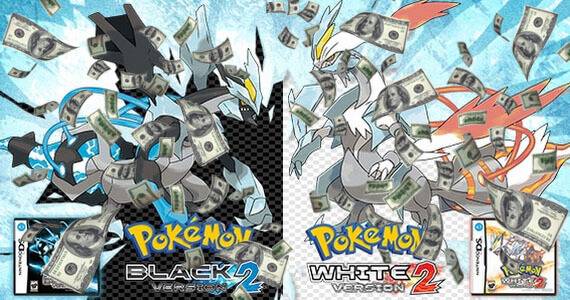 Pokemon Black 2 and White 2 Sales Data in Japan