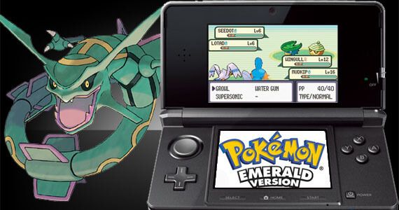 Pokemon Emerald on the Nintendo 3DS Virtual Console
