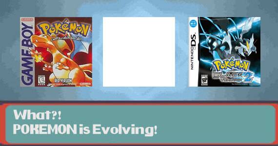 Pokemon Games Evolving