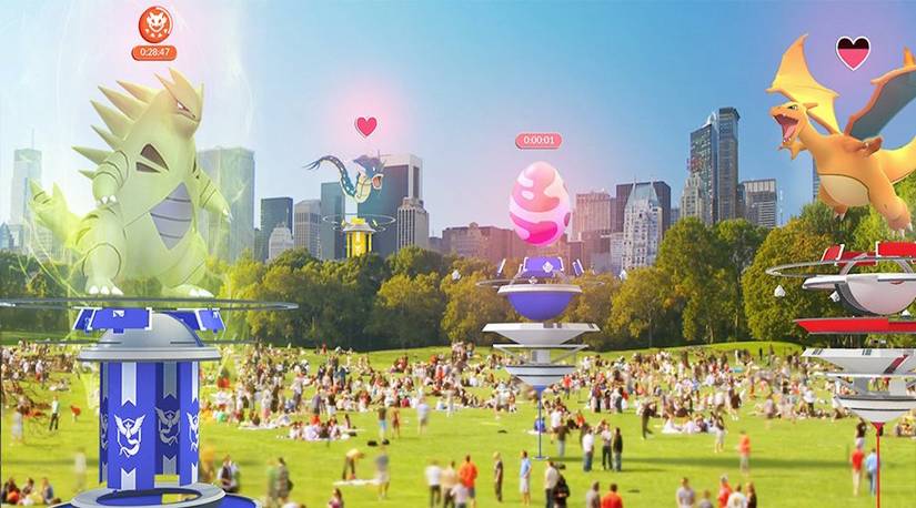 Pokemon GO EX Raid Battle testing