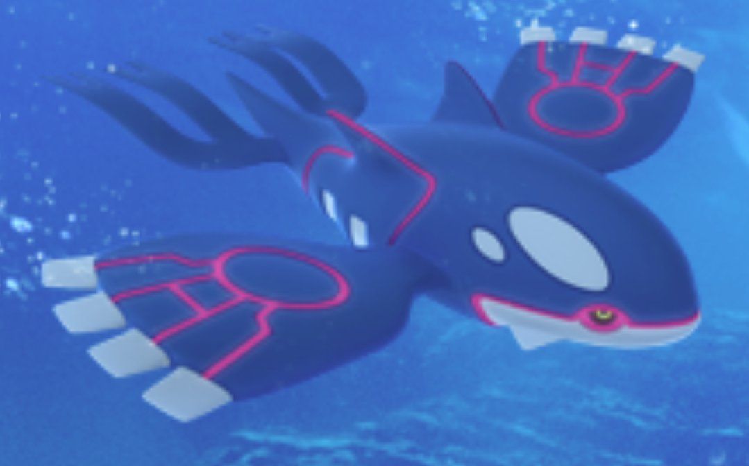 Pokemon GO Kyogre promo