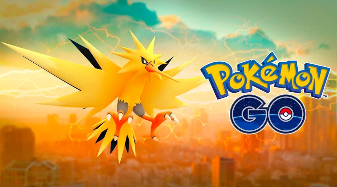 Pokemon GO Zapdos raid three players