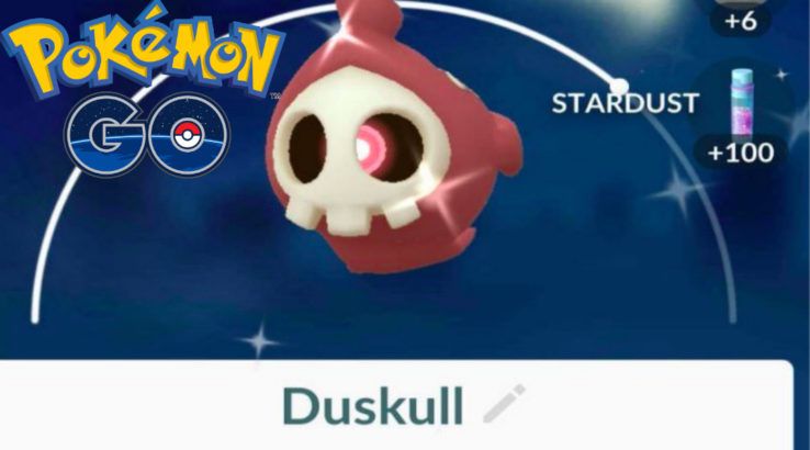 Pokemon GO shiny Duskull shiny Dusclops
