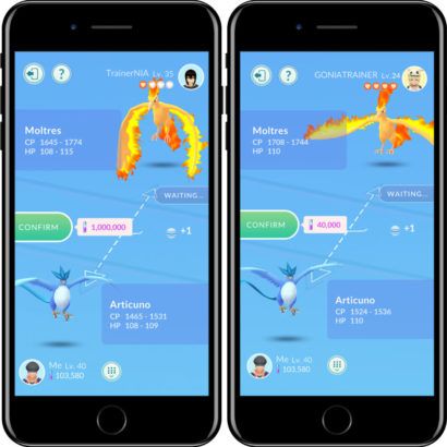 Pokemon GO trading Special Trade friend discount