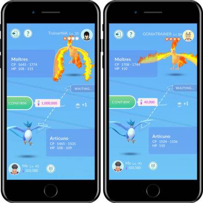 Pokemon GO trading Special Trade friend discount