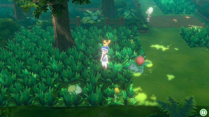 Pokemon Lets Go Bulbasaur Viridian Forest
