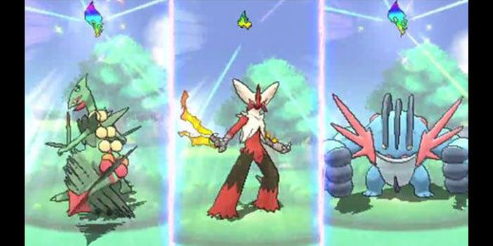 Pokemon Omega Ruby Alpha Sapphire Mega Evolutions