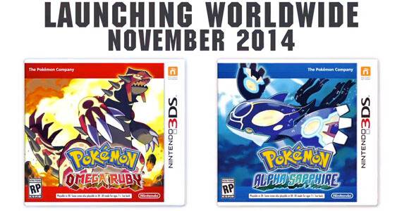 Pokemon Omega Ruby Alpha Sapphire Remakes Nintendo 3DS