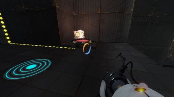 Portal 2 More Cube Tricks Video