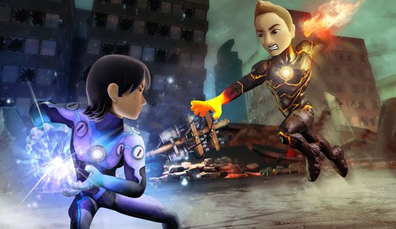 PowerUp Heroes Release Date for Xbox 360 Kinect