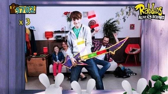 Rabbids Alive and Kicking AR Guitar