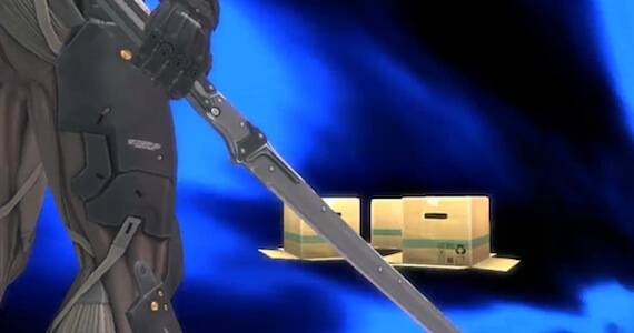 Raiden in PlayStation All-Stars Battle Royale