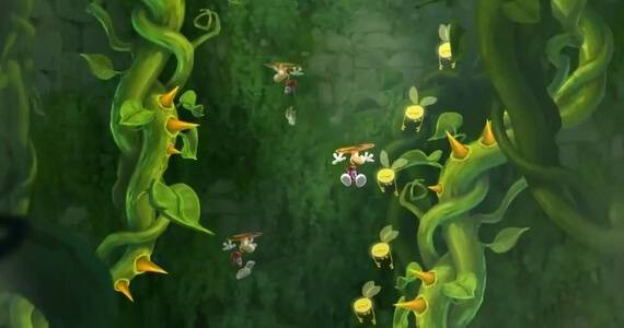 Rayman Legends Four Player Co-Op