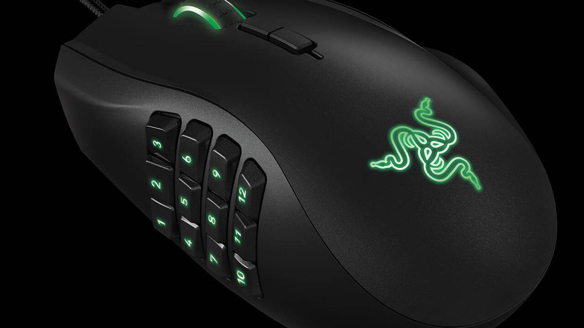 Razer Naga 2014 Top View Thumb Grid