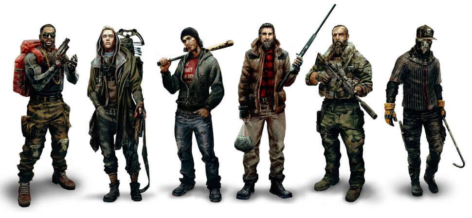 ReRoll Game Characters Concept Art