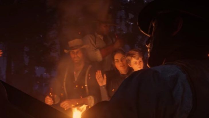 Red Dead Redemption 2 Marston family screenshot