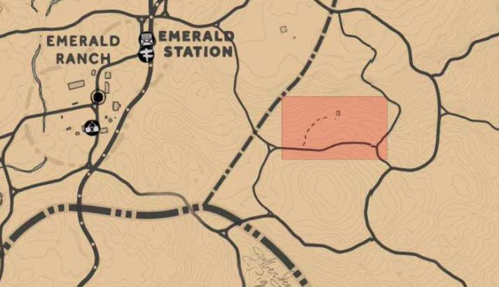 Red Dead Redemption 2 Penny Dreadful location 2