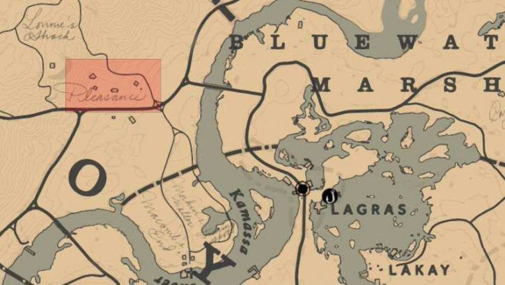 Red Dead Redemption 2 Penny Dreadful location 3