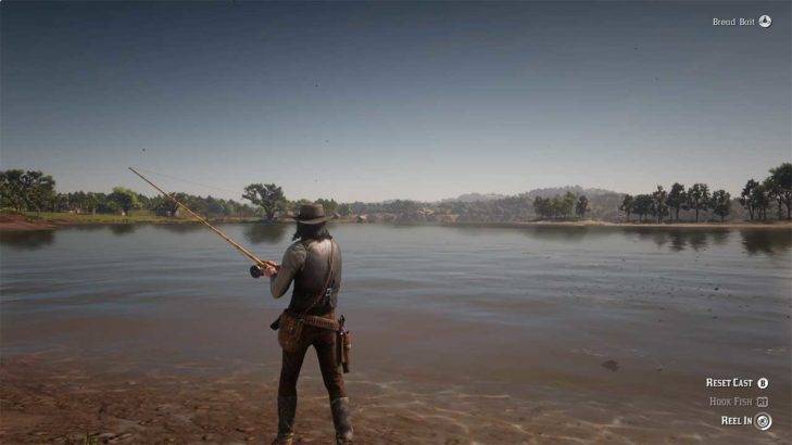 Red Dead Redemption 2 Fishing Games Screenshot
