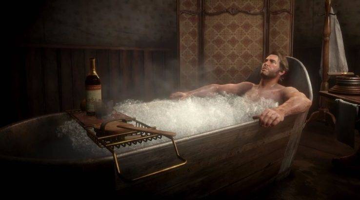 Red Dead Redemption 2 how to bathe guide