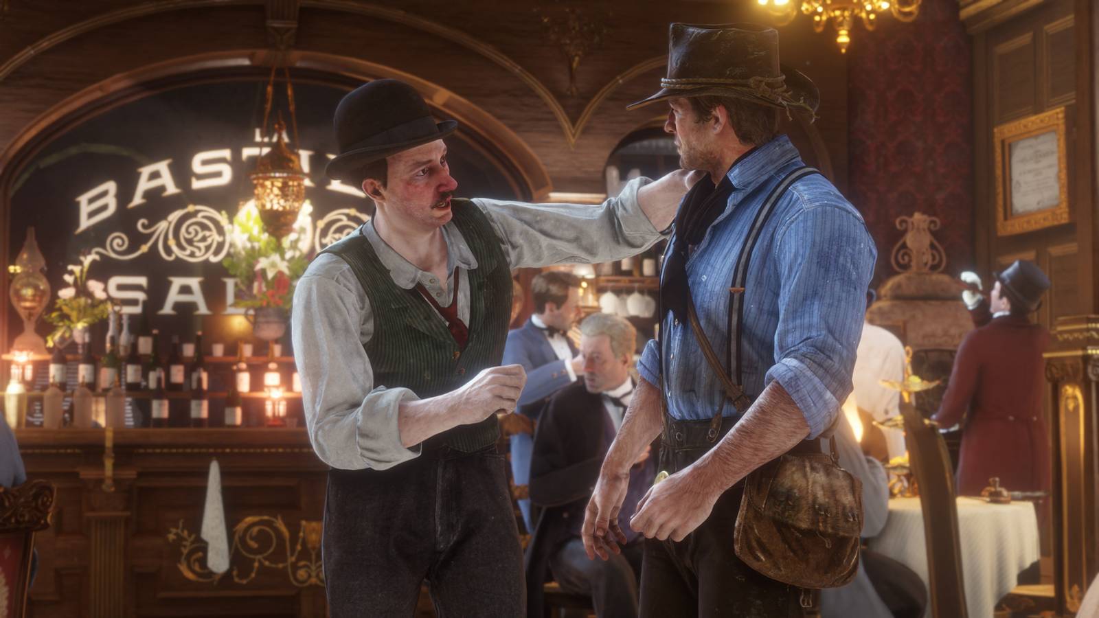 Red Dead Redemption 2 locations screenshot Saint Denis saloon