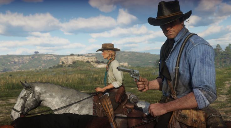Red Dead Redemption 2 screenshot Arthur Morgan horseback
