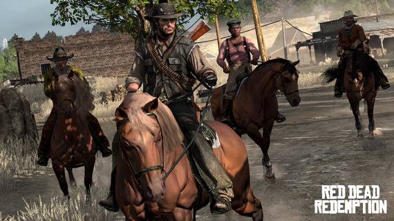 Red Dead Redemption Marston and Posse