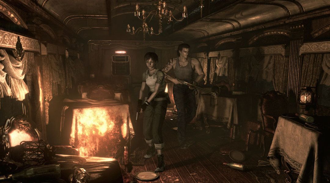 Resident Evil 0 HD Remaster Train Characters
