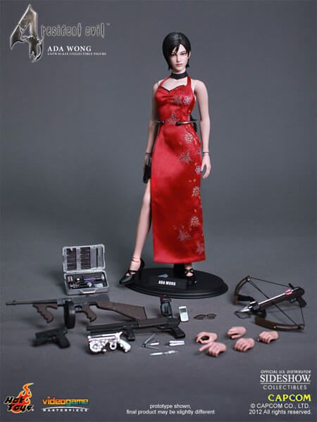Resident Evil Ada Wong Figure Sideshow Hot Toys Accessories
