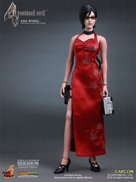 Resident Evil Ada Wong Figure Sideshow Hot Toys Briefcase