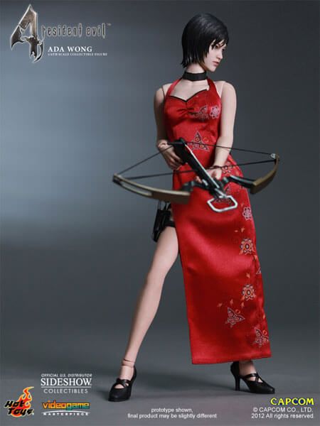 Resident Evil Ada Wong Figure Sideshow Hot Toys Crossbow