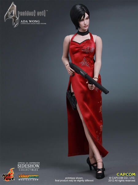 Resident Evil Ada Wong Figure Sideshow Hot Toys Shotgun