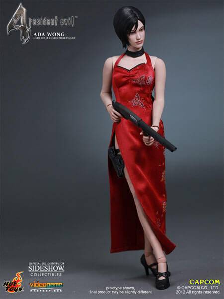 Resident Evil Ada Wong Figure Sideshow Hot Toys Shotgun