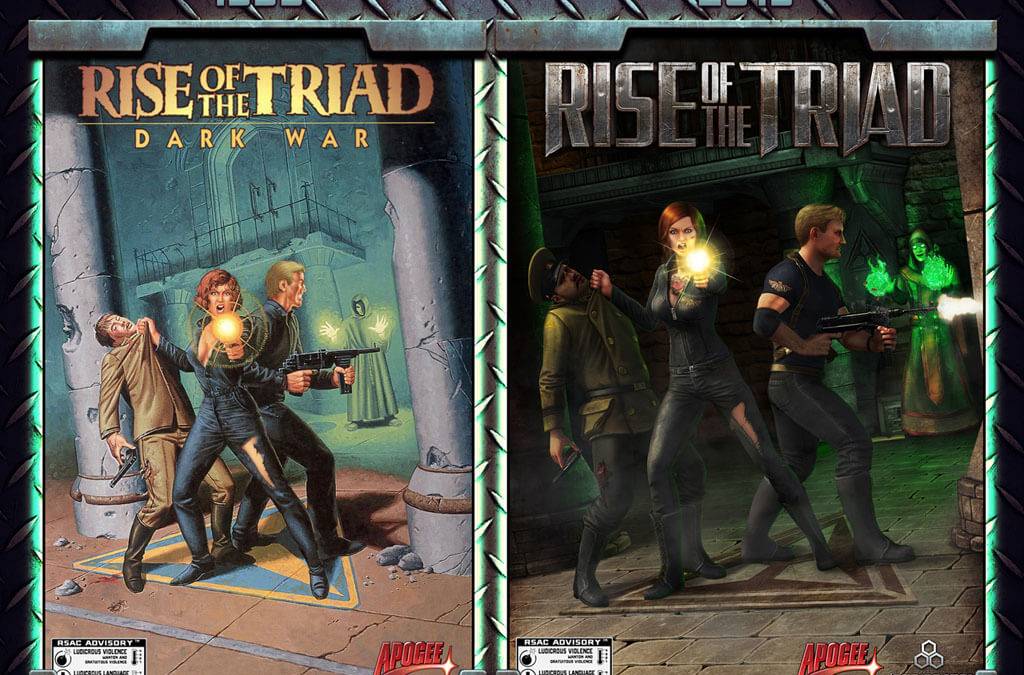 Rise of the Triad Old New Game Covers