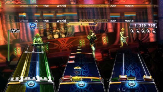 Rock Band 3 Mixed Gameplay