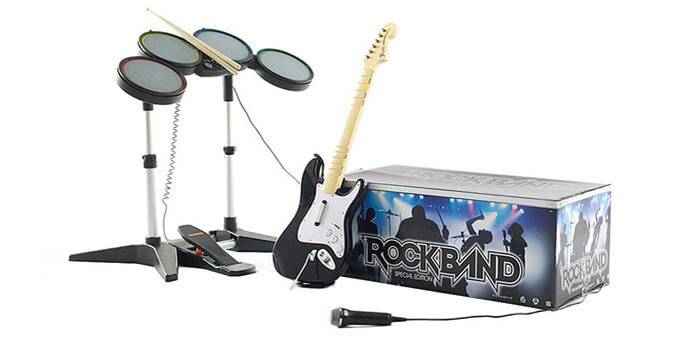 Rock Band Game Instruments