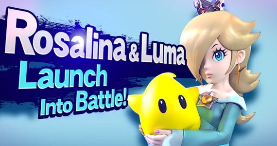Rosalina Luma Super Smash Bros Wii U 3DS