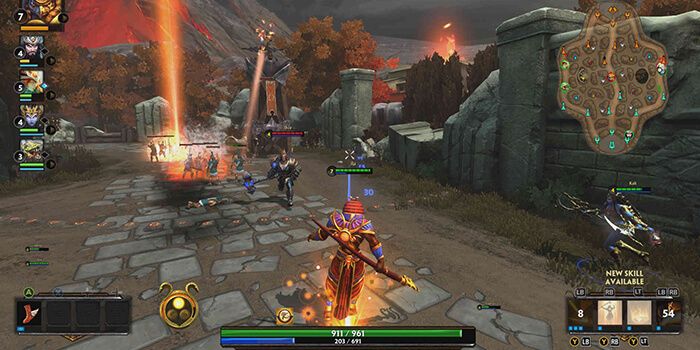 SMITE Conquest Gameplay