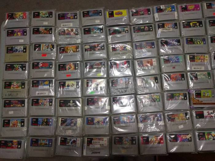 SNES games package