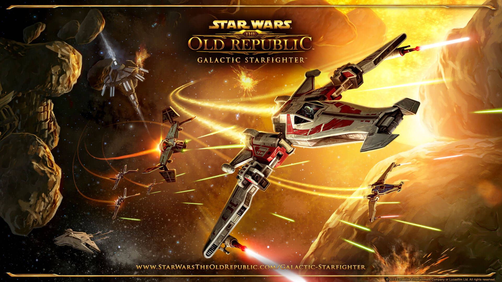 SWTOR Galactive Starfighter Wallpaper