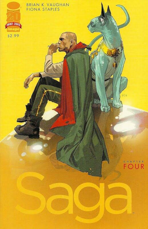Saga Volume 4 Cover