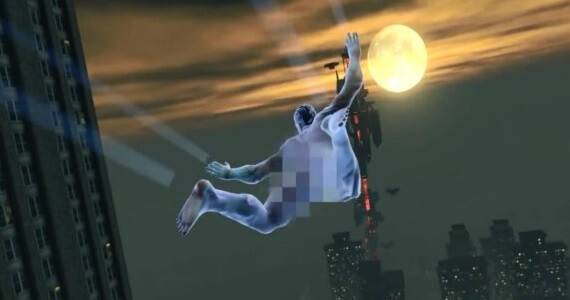 'Saints Row IV' - Naked flying