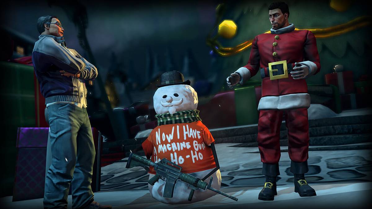 Saints Row Xmas Santa Outfit