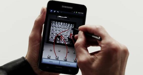Samsung Galaxy Note David Beckham Ad