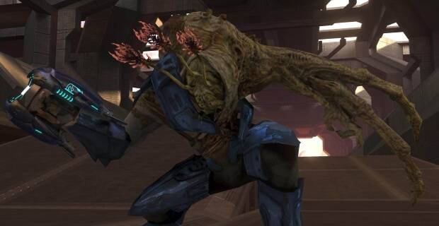 Scary Video Game Aliens Halo Flood