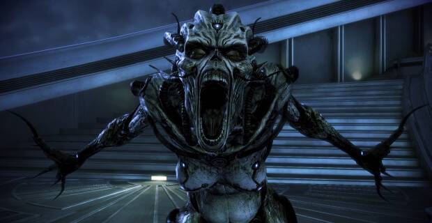 Scary Video Game Aliens Mass Effect Banshee