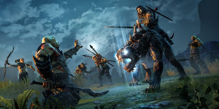 Shadow of Mordor - Talion Rides Beast