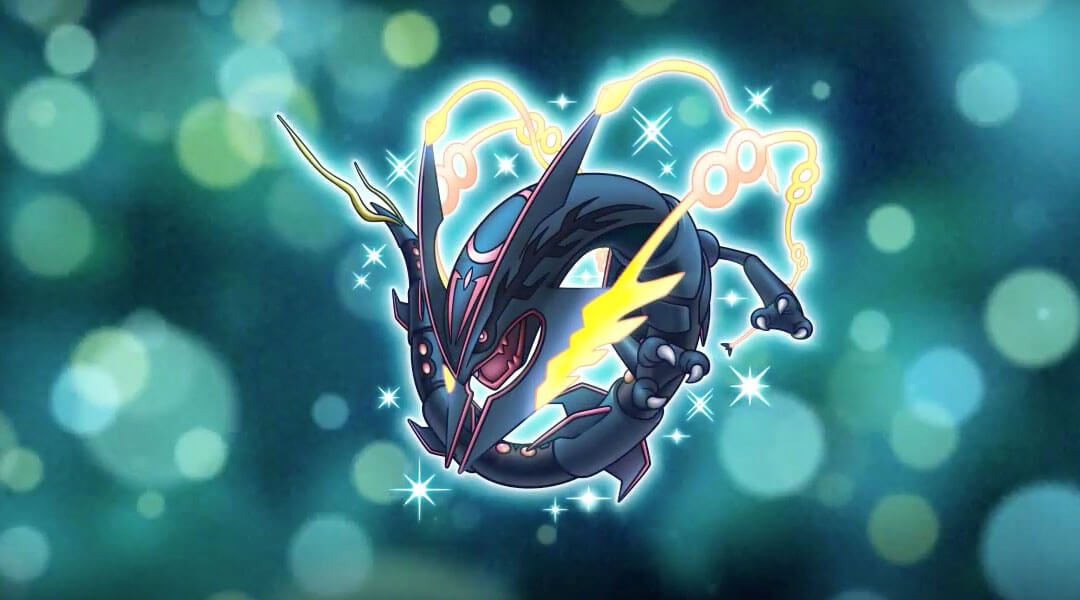 Shiny Rayquaza Pokemon Omega Ruby Alpha Sapphire